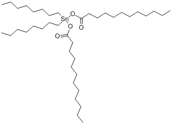 Структура диоктылтин Бис (лауройлоксы)