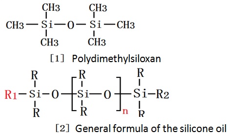 Полйдиметхыльсилоксан, общая формула силиконового масла